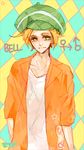  1boy bel_(pokemon) blonde_hair genderswap pokemon pokemon_(game) pokemon_bw 