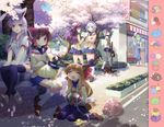  animal_ears antenna_hair apron bag bakery blonde_hair blue_eyes blue_hair boar book botan_(clannad) braid bread brown_hair bunny_ears buruma chain chen cherry_blossoms cirno clannad contemporary cosplay crossover dango dango_daikazoku fang flandre_scarlet food fujibayashi_kyou fujibayashi_kyou_(cosplay) fujibayashi_ryou fujibayashi_ryou_(cosplay) furukawa_nagisa furukawa_nagisa_(cosplay) furukawa_sanae furukawa_sanae_(cosplay) gourd green_eyes green_hair gym_uniform hakurei_reimu hat headband headphones hieda_no_akyuu highres hijiri_byakuren hikarizaka_private_high_school_uniform horns ibuki_fuuko ibuki_fuuko_(cosplay) ibuki_suika ichinose_kotomi ichinose_kotomi_(cosplay) izayoi_sakuya kaenbyou_rin kaenbyou_rin_(cat) kawashiro_nitori kazami_yuuka key kirisame_marisa kochiya_sanae komeiji_koishi komeiji_koishi_(dango) komeiji_satori komeiji_satori_(dango) long_hair lunasa_prismriver lyrica_prismriver merlin_prismriver multiple_girls nakahara_mai namesake one_eye_closed oni onozuka_komachi patchouli_knowledge pocketbee purple_eyes purple_hair red_eyes reisen_udongein_inaba remilia_scarlet ribbon saigyouji_yuyuko sakagami_tomoyo sakagami_tomoyo_(cosplay) school_bag school_uniform seiyuu_connection shameimaru_aya shiki_eiki shop siblings sidewalk silver_hair sisters skirt sunohara_mei sunohara_mei_(cosplay) thighhighs touhou toyosatomimi_no_miko triangular_headpiece twin_braids twins very_long_hair wagashi yakumo_ran yakumo_yukari zettai_ryouiki 