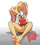  cream_the_rabbit dress erection female foot_fetish footjob hindpaw humanoid_penis lagomorph male mammal open_mouth paws penis plain_background r!p rabbit sega sitting sonic_(series) spread_legs spreading straight toes upskirt 