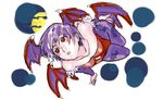  animal_print bat_print flat_chest head_wings itou_eito leotard lilith_aensland pantyhose print_legwear purple_hair purple_legwear red_eyes red_leotard short_hair sketch solo vampire_(game) wings 