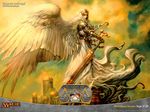  angel empyrial_archangel magic:_the_gathering magic_the_gathering sword weapon wings 