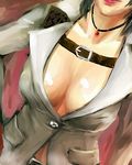  breasts cleavage devil_may_cry devil_may_cry_4 lady_(devil_may_cry) large_breasts lowres solo ud-j 
