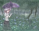  gloves oumi_(rsag) rain solo touhou umbrella yakumo_yukari 