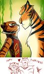  &lt;3 crossover english_text eye_contact feline female kung_fu_panda love madagascar male mammal master_tigress text tiger vitaly vitaly_the_tiger yuramec 