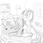  anal balls bed bedroom black_and_white bloss blossomforth_(artist) blossomforth_(mlp) cutie_mark duo equine eyes_closed female feral freckles friendship_is_magic hair horse lamp male mammal monochrome my_little_pony oral oral_sex pegasus penis plain_background pony rimming sex straight teats thunderlane_(mlp) tongue two_tone_hair white_background wings 