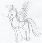  &lt;3 charger_(mlp) cutie_mark english_text enigmaticfrustration equine facial_hair feral friendship_is_magic goatee horse male mammal my_little_pony pegasus plain_background pony shadowbolts_(mlp) sketch smile solo text traditional_media wings 