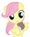  blue_eyes cute drpancakees equine female feral fluttershy_(mlp) friendship_is_magic fur hair hi_res horse mammal my_little_pony pegasus pink_hair plain_background pony solo white_background wings yellow_fur 