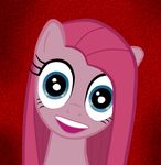  equine ezescratch female friendship_is_magic fur hair horse mammal meme my_little_pony open_mouth pink_fur pink_hair pinkamena_(mlp) pinkie_pie_(mlp) pony simple_background solo 