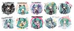  bad_id bad_pixiv_id bandage_over_one_eye bandages black_hair bondson boots chibi closed_eyes copyright_name detached_sleeves flower freely_tomorrow_(vocaloid) green_eyes green_hair gun hair_flower hair_ornament hatsune_miku headset highres intravenous_drip kneeling koi_wa_sensou_(vocaloid) long_hair megaphone melt_(vocaloid) necktie nisoku_hokou_(vocaloid) odds_&amp;_ends_(vocaloid) one_eye_closed pantyhose pigeon-toed project_diva_(series) project_diva_f robot seiza shotgun sitting skirt sleeves_past_wrists songover stuffed_animal stuffed_toy tell_your_world_(vocaloid) thigh_boots thighhighs tsumi_to_batsu_(vocaloid) twintails umbrella very_long_hair vocaloid weapon weekender_girl_(vocaloid) 