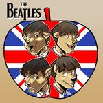  british canine dog fruit george_harrison jaeh jaehthebird john_lennon male mammal music paul_mccartney ringo_starr the_beatles union_jack 