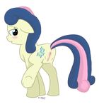  anus blue_eyes blush bonbon_(mlp) cutie_mark equine female feral friendship_is_magic horse mammal my_little_pony mysterious_mew open_mouth pony presenting pussy solo 