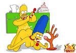  homer_simpson marge_simpson tagme the_simpsons xl-toons 