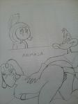  armaja_73 daffy_duck duck_dodgers looney_tunes marvin_the_martian queen_tyr&#039;ahnee 