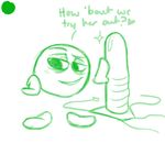  &lt;3 candy dildo male not_furry sex_toy solo sour_bill uncolored wreck-it_ralph 