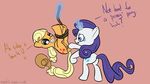  applejack friendship_is_magic my_little_pony rarity tasteful-clopper 