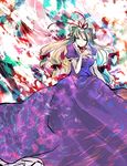  elbow_gloves gloves long_hair minase_(mmakina) solo touhou yakumo_yukari 