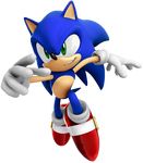  anthro blue_hair gloves green_eyes hair hedgehog male sega sonic_(series) sonic_the_hedgehog 