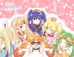  bare_shoulders blonde_hair blue_eyes blush brown_hair cape crossed_arms crown fire_emblem fire_emblem:_kakusei gloves green_eyes green_hair inkling jewelry kaidou_mitsuki kid_icarus long_hair looking_at_viewer lucina mario_(series) metroid multiple_girls nintendo open_mouth orange_hair palutena pointy_ears princess_peach samus_aran smile splatoon_(series) super_mario_bros. super_smash_bros. super_smash_bros._ultimate the_legend_of_zelda the_legend_of_zelda:_a_link_between_worlds tiara twintails very_long_hair zero_suit 