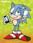  cellphone game green_eyes hair hedgehog humor iphone male mammal phone pun sega sonic_(series) sonic_the_hedgehog 