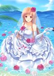  asuna_(sword_art_online) dress mitsu_king sword_art_online wedding_dress 