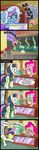  bed blanket blue_eyes blue_fur bonbon_(mlp) candy comic cutie_mark disembodied_mouth earmuffs english_text equine female feral friendship_is_magic fur hair horn horse lollipop madmax mammal my_little_pony pink_fur pink_hair pinkie_pie_(mlp) pony purple_eyes saddle_bag saddlebag text tongue tongue_out trash trashcan trixie_(mlp) two_tone_hair unicorn vomit wood yellow_fur 