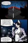  bikini boxing_ring clothed clothing comic english_text enlish_text feline female fighting_ring kick_boxing leopard mammal referee saillestraife skimpy snow_leopard swimsuit text tight_clothing 