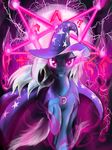  alicorn_amulet equine female feral friendship_is_magic grin hi_res horn horse magic mammal my_little_pony pony smirk solo spaceweasel2306 trixie_(mlp) unicorn 