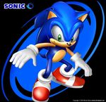  anthro blue_hair green_eyes hair hedgehog looking_at_viewer male mammal sega sonic_(series) sonic_the_hedgehog 