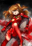  blue_eyes evangelion:_3.0_you_can_(not)_redo eyepatch highres kurose_kousuke long_hair neon_genesis_evangelion orange_hair plugsuit rebuild_of_evangelion shikinami_asuka_langley solo souryuu_asuka_langley 