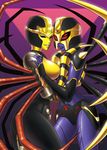  beast_wars blackarachnia hug lips multiple_girls quere robot transformers transformers_animated 