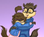  alvin_and_the_chipmunks brown_fur chipettes chipmunk comforting crying cute eyewear glasses jeanette_miller rodent simon_seville tears tooth 