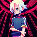  bad_id bad_pixiv_id blue_eyes fubuki_shirou inazuma_eleven inazuma_eleven_(series) inazuma_japan komusun male_focus soccer_uniform solo sportswear unmoving_pattern 