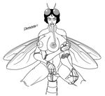  alex alexandra anthro arthropod breasts doomington female insect insectoid long_tongue multi_breast multi_limb multi_pussy multilimb multipussy nipples sketch solo tongue totally_spies wings 