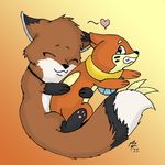  buizel canine duo feral forced fox hug male mammal mustelid nintendo otter pok&#233;mon pok&eacute;mon tears theothefox video_games 