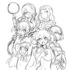  5boys einamu fei_rune greyscale inazuma_eleven_(series) inazuma_eleven_go inazuma_eleven_go_chrono_stone kazemaru_ichirouta kirino_ranmaru kurosaki_makoto lightning_bolt long_hair male_focus monochrome multiple_boys nanobana_kinako open_mouth protocol_omega raimon seidouzan seidouzan_soccer_uniform sketch soccer_uniform sportswear tobi_(one) white_background 