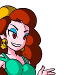  captain_syrup female lowres mario_(series) smile super_mario_bros. wario_land 