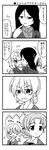  0_0 4girls 4koma :d blush_stickers braid comic darjeeling female_pervert food food_on_face girls_und_panzer greyscale hair_between_eyes katyusha licking long_hair military military_uniform monochrome multiple_girls nanashiro_gorou nonna open_mouth orange_pekoe pervert pravda_school_uniform school_uniform short_hair smile st._gloriana's_school_uniform translated uniform v-shaped_eyebrows yuri 