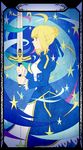  ahoge art_nouveau artoria_pendragon_(all) blonde_hair dress excalibur fate/stay_night fate/zero fate_(series) green_eyes hair_ribbon highres invisible_air piroshiki123 ribbon saber solo sword weapon 