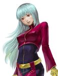  artist_request kula_diamond long_hair red_eyes smile solo the_king_of_fighters 