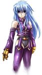  artist_request detached_sleeves gloves kula_diamond long_hair solo the_king_of_fighters 