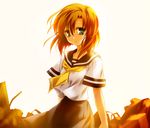  blue_eyes higurashi_no_naku_koro_ni ryuuguu_rena school_uniform serafuku solo yasaka_minato 