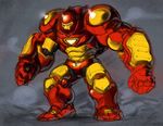  armor bad_id bad_pixiv_id hulkbuster iron_man male_focus marvel power_armor sketch solo space_jin tony_stark 