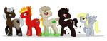  alpha_channel amber_eyes animal_ears apocalypse_pony blind blonde_hair brown_fur brown_hair bubble bubbles cutie_mark death death_(mlp) derpy_hooves_(mlp) equine famine_(mlp) female feral fire flies food four_horses_of_the_apocalypse friendship_is_magic fur grey_fur grey_hair group hair horse male mammal mist my_little_pony pegasus pestilence_(mlp) pitchblackdragon plain_background ponification pony red_eyes red_fur stench sword transparent_background war_(mlp) weapon white_fur wings yellow_eyes 