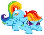  determined equine female feral friendship_is_magic hair horse mammal multi-colored_hair my_little_pony pegasus pony purple_eyes rainbow_dash_(mlp) solo sprits wings 