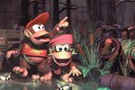  diddy_kong dixie_kong donkey_kong_country_2 krochead nintendo official_art rareware 