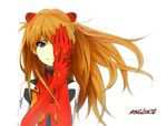  brown_hair covering_one_eye evangelion:_3.0_you_can_(not)_redo hair_ornament long_hair mochikichi neon_genesis_evangelion plugsuit rebuild_of_evangelion shikinami_asuka_langley solo souryuu_asuka_langley 