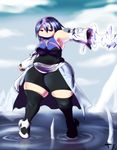  aqua aqua_(kingdom_hearts) armpit armpits blue_eyes blue_hair fat kingdom_hearts thick_thighs thighs trinity-fate62 