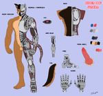  2012 abs android balls biceps canine cyborg dog german_shepherd invalid_tag machine male mechanical model_sheet muscles nude penis robot robotic_reveal solo zenu 