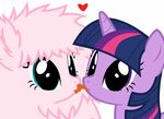  animated duo equine female feral fluff fluffle_puff fluffy friendship_is_magic fur green_eyes hair horn horse kissing lesbian licking mammal mixermike622 multi-colored_hair my_little_pony pony purple_eyes purple_fur tongue tongue_out tongues twilight_sparkle_(mlp) unicorn 