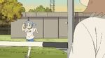  2girls aioi_yuuko animated animated_gif chinese failure female female_only lowres multiple_girls naganohara_mio nichijou subtitle subtitled 